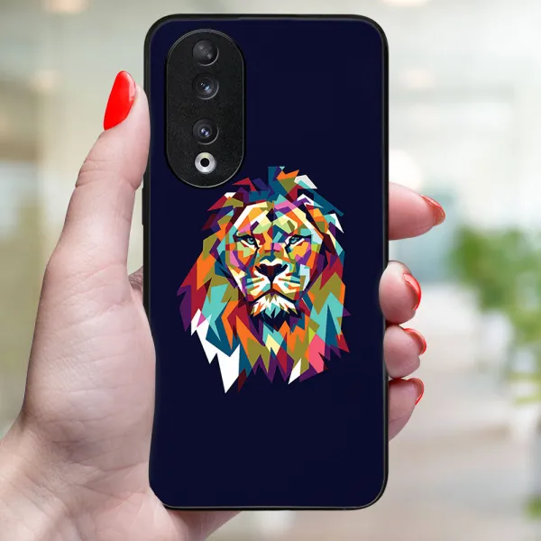 MY ART Ochranný kryt pre Honor 90 5G LION (246)