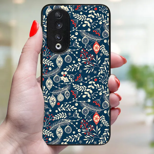 MY ART Kryt s vianočným dizajnom Honor 90 5G MISTLETOE (070)