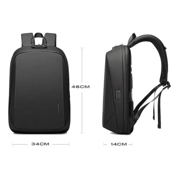 BANGE BG-7251 Batoh s priehradkou pre notebook 15.6" šedý