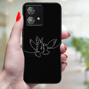 MY ART Ochranný kryt pre Motorola Edge 40 Neo WHITE DOVE (195)