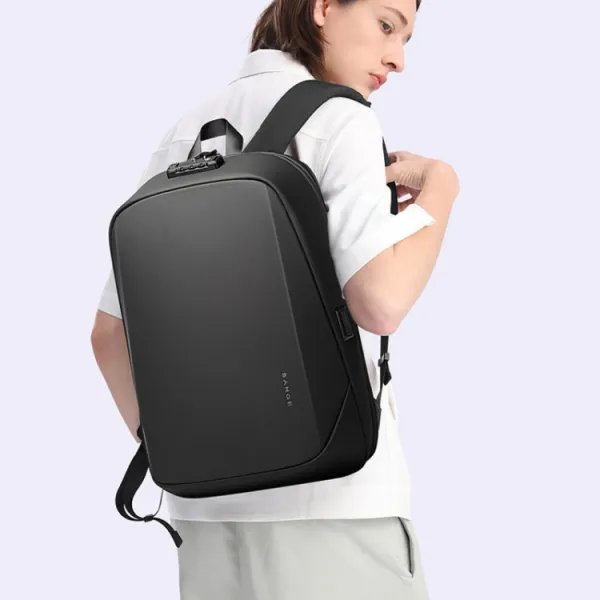 BANGE BG-7251 Batoh s priehradkou pre notebook 15.6" šedý