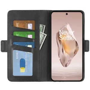 SIDE Peňaženkové puzdro pre OnePlus 12R čierne