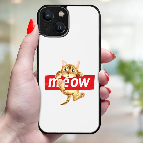 MY ART Ochranný kryt pre Apple iPhone 15 MEOW (183)