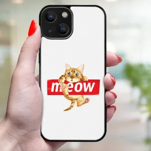 MY ART Ochranný kryt pre Apple iPhone 15 MEOW (183)
