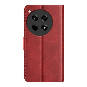 SIDE Peňaženkové puzdro pre OnePlus 12R červené