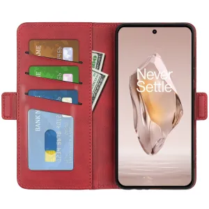 SIDE Peňaženkové puzdro pre OnePlus 12R červené