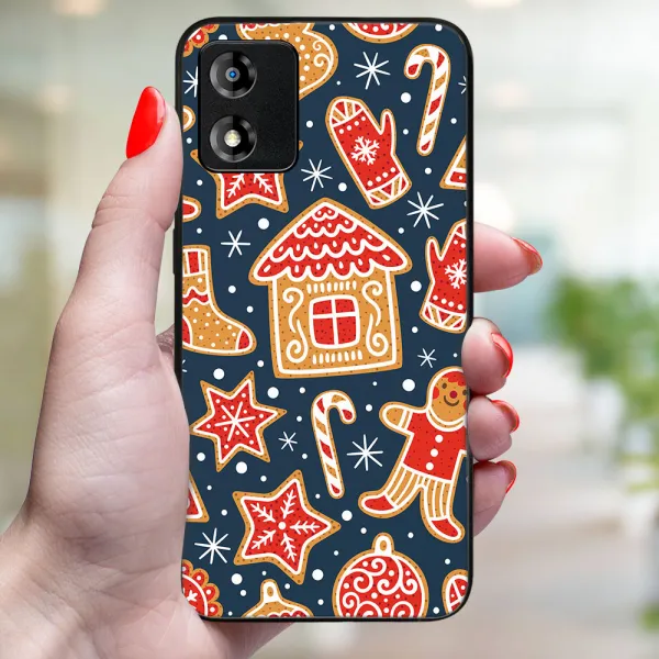 MY ART Kryt s vianočným dizajnom Motorola Moto E13 CHRISTMAS (069)