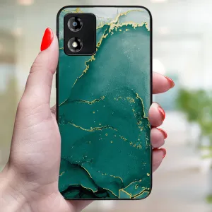 MY ART Ochranný kryt pre Motorola Moto E13 GREEN MARBLE (145)