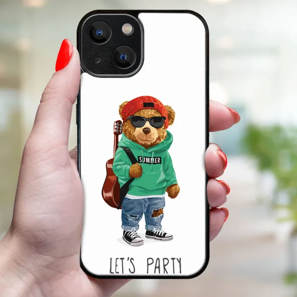 MY ART Ochranný kryt pre Apple iPhone 15 BEAR (177)
