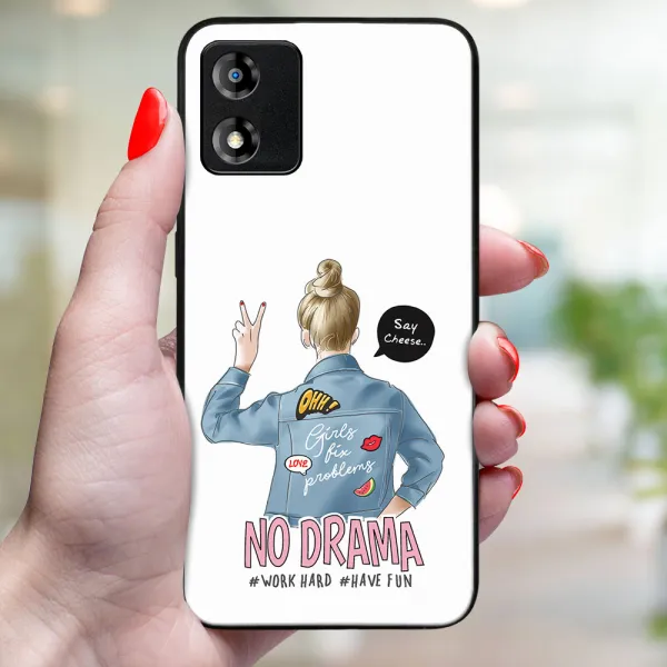 MY ART Ochranný kryt pre Motorola Moto E13 NO DRAMA (138)