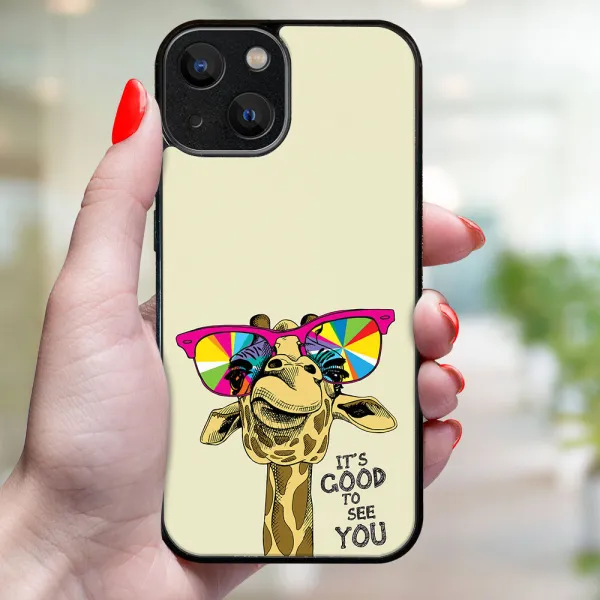 MY ART Ochranný kryt pre Apple iPhone 15 GIRAFFE (180)
