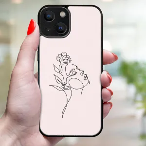 MY ART Ochranný kryt pre Apple iPhone 15 ROSE GIRL (198)