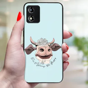 MY ART Ochranný kryt pre Motorola Moto E13 HAPPY COW (181)