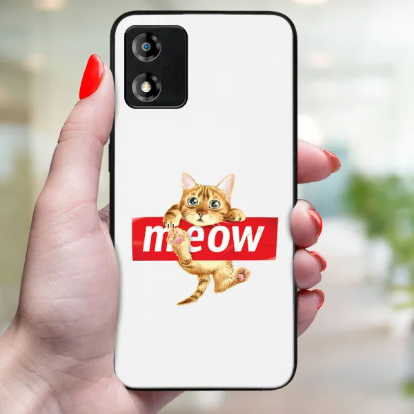 MY ART Ochranný kryt pre Motorola Moto E13 MEOW (183)