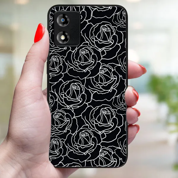 MY ART Ochranný kryt pre Motorola Moto E13 ROSES (172)