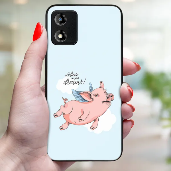MY ART Ochranný kryt pre Motorola Moto E13 PIG (186)