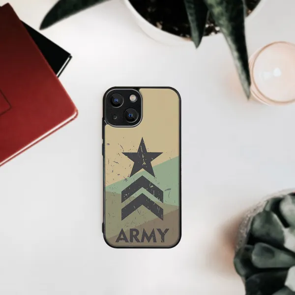 MY ART Ochranný kryt pre Apple iPhone 15 ARMY (236)
