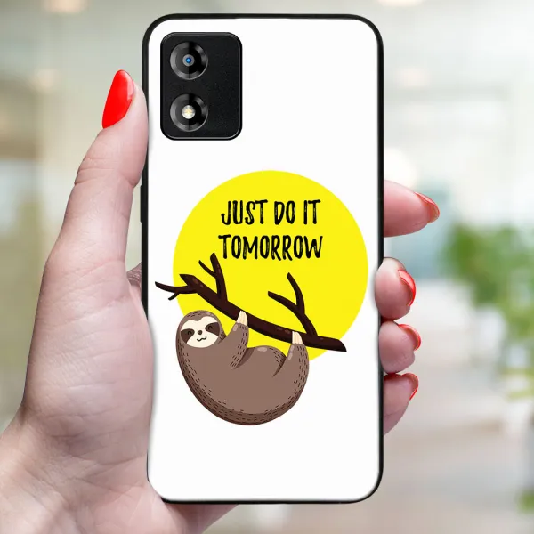 MY ART Ochranný kryt pre Motorola Moto E13 SLOTH (188)