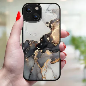 MY ART Ochranný kryt pre Apple iPhone 15 GREY MARBLE (140)
