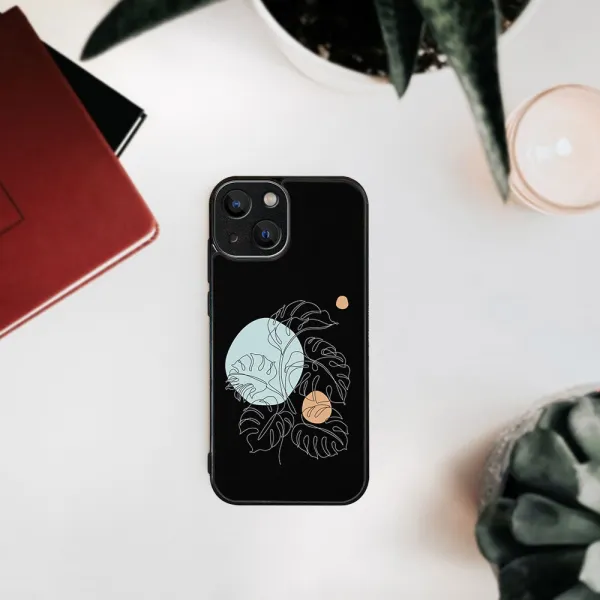 MY ART Ochranný kryt pre Apple iPhone 15 MONSTERA (194)