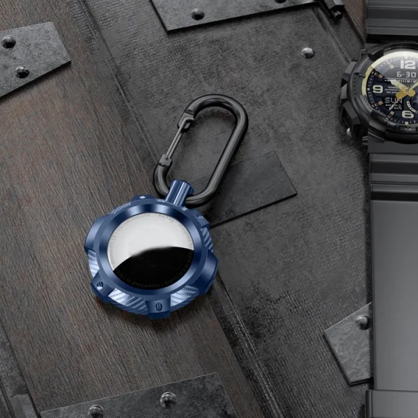 RUGGED Odolné puzdro pre Apple AirTag modré