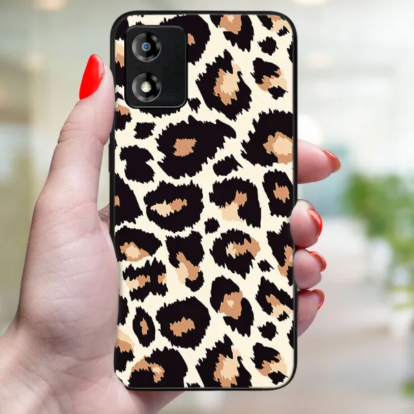 MY ART Ochranný kryt pre Motorola Moto E13 LEOPARD PRINT (238)