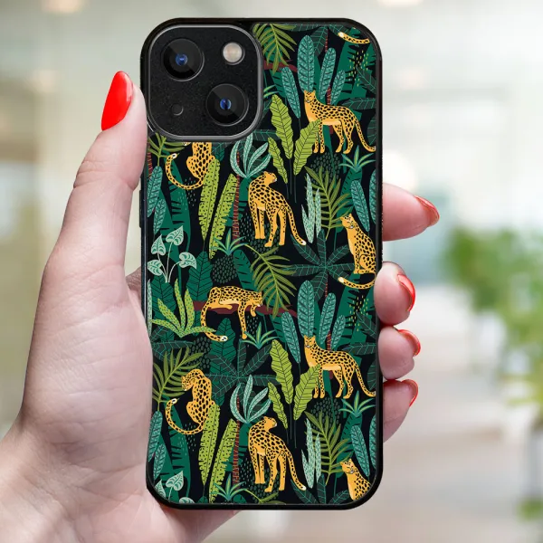 MY ART Ochranný kryt pre Apple iPhone 15 LEOPARD (239)