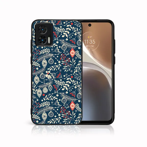 MY ART Kryt s vianočným dizajnom Motorola Edge 30 Neo MISTLETOE (070)