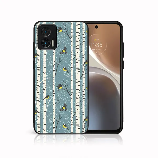 MY ART Kryt s vianočným dizajnom Motorola Edge 30 Neo BIRCH (072)