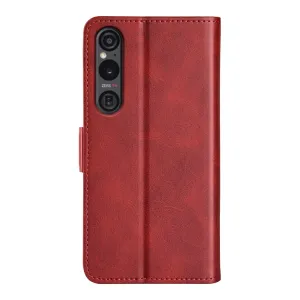SIDE Peňaženkové puzdro pre Sony Xperia 1 VI červené