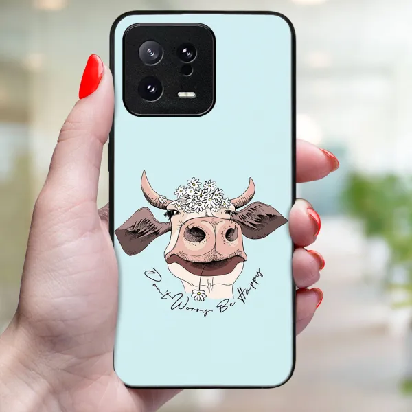MY ART Ochranný kryt pre Xiaomi 13 HAPPY COW (181)