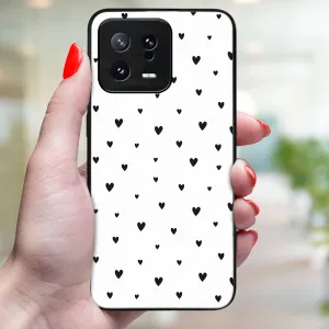 MY ART Ochranný kryt pre Xiaomi 13 BLACK HEARTS (167)