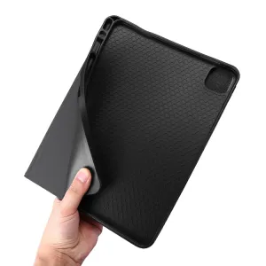 FABRIC Zaklápací kryt pre Apple iPad Air 13 2026 / 2025 / 2024 šedý