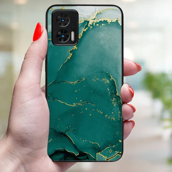 MY ART Ochranný kryt pre Motorola Edge 30 Neo GREEN MARBLE (145)