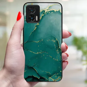 MY ART Ochranný kryt pre Motorola Edge 30 Neo GREEN MARBLE (145)
