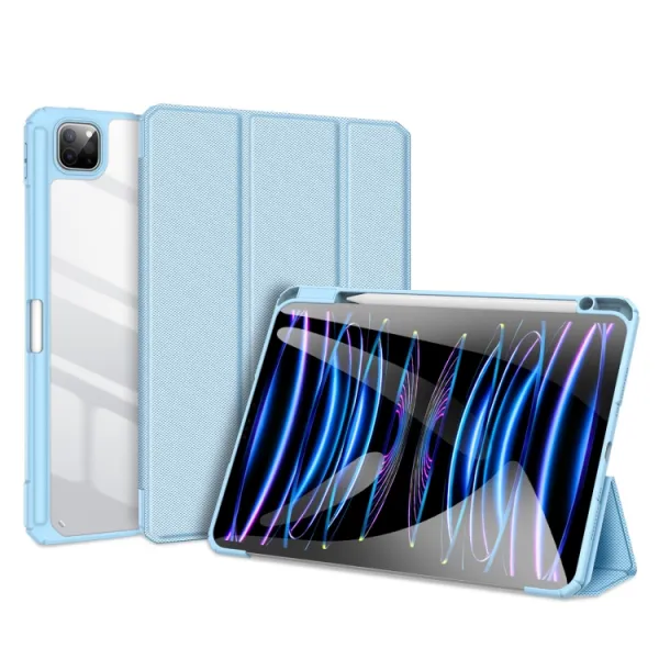 DUX TOBY Flipové puzdro pre Apple iPad Pro 11 2024 / M5 2025 modré