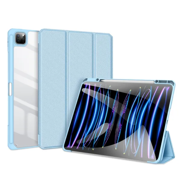 DUX TOBY Flipové puzdro pre Apple iPad Pro 13 2024 / M5 2025 modré