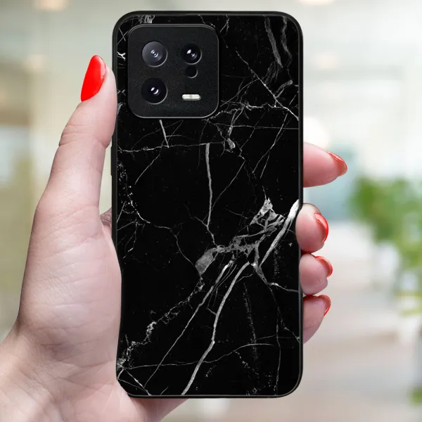 MY ART Ochranný kryt pre Xiaomi 13 BLACK MARBLE (142)