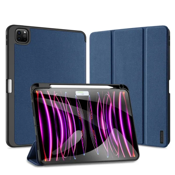 DUX DOMO Zaklápacie puzdro pre Apple iPad Pro 11 2024 / M5 2025 modré