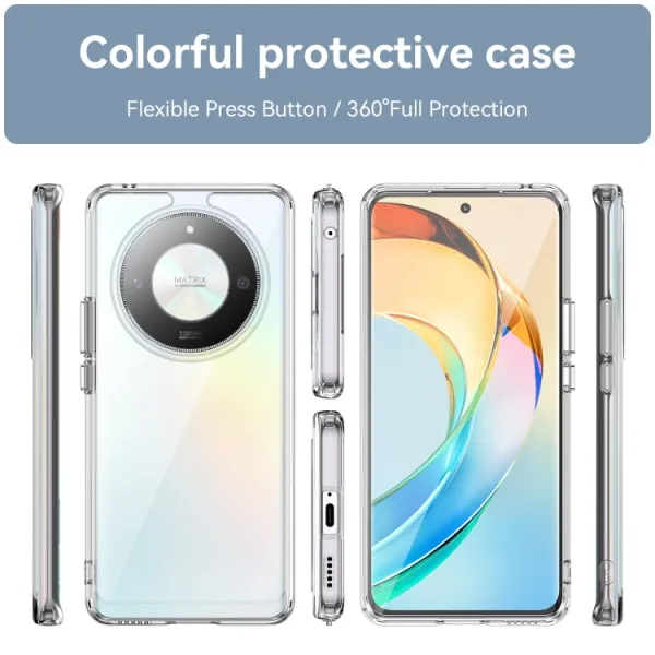 CRYSTAL Ochranný kryt pre Honor Magic6 Lite 5G priehľadný