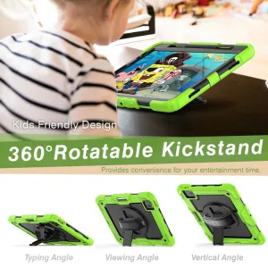 SOLID 360 Odolný obal pre Apple iPad Pro 11 2024 / M5 2025 zelený