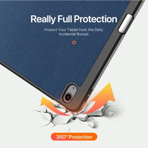 DUX DOMO Zaklápacie puzdro pre Apple iPad Air 13 2026 / 2025 / 2024 modré