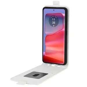 Vyklápacie puzdro pre Motorola Edge 50 Pro biele