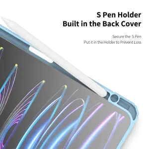 DUX TOBY Flipové puzdro pre Apple iPad Pro 11 2024 / M5 2025 modré