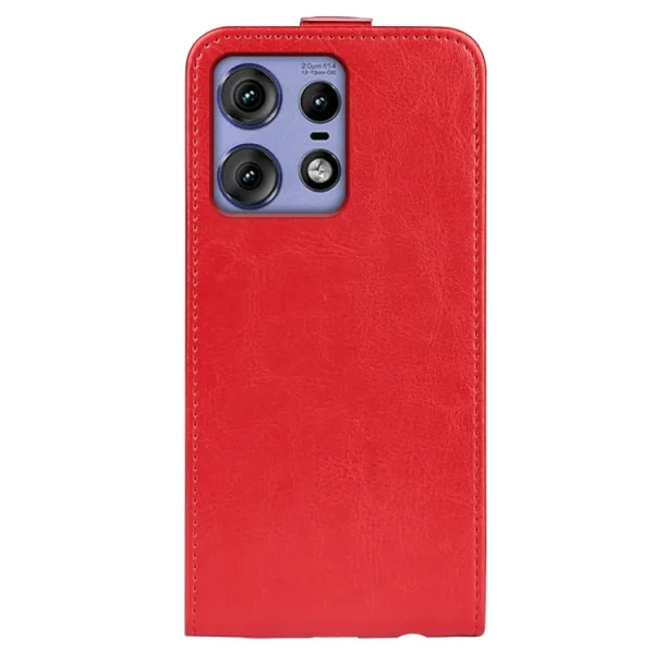 Vyklápacie puzdro pre Motorola Edge 50 Pro červené
