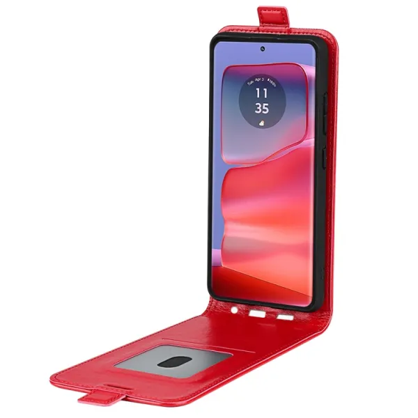 Vyklápacie puzdro pre Motorola Edge 50 Pro červené
