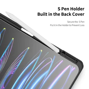 DUX TOBY Flipové puzdro pre Apple iPad Pro 13 2024 / M5 2025 čierne