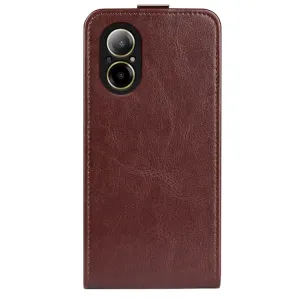 Vyklápacie puzdro pre Realme C67 hnedé