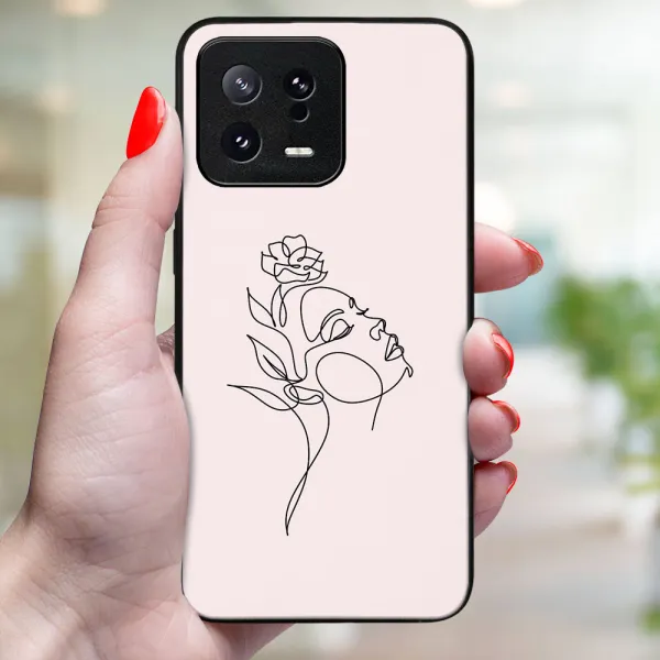 MY ART Ochranný kryt pre Xiaomi 13 ROSE GIRL (198)