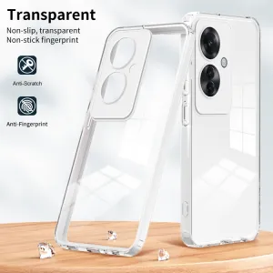 CRYSTAL Ochranný obal pre Oppo Reno11 F 5G biely